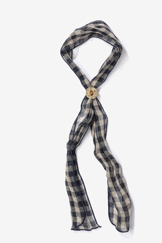Bandana Vichy Azul Marino
