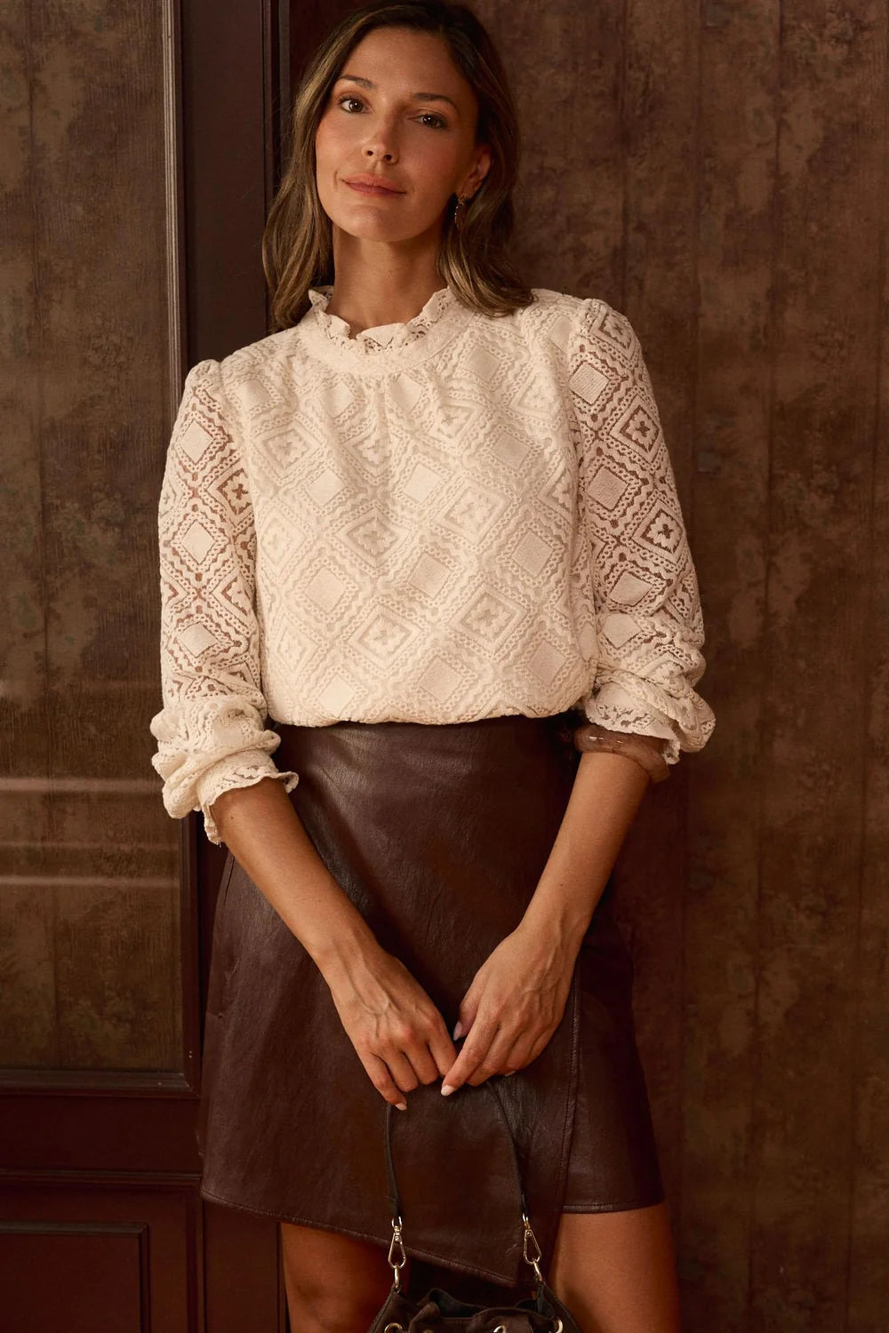Blusa Encaje Tannia