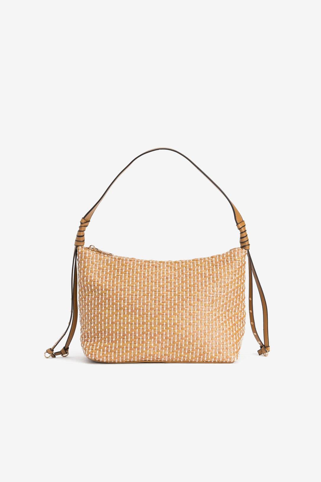 Bolso Amarillo Trenzado