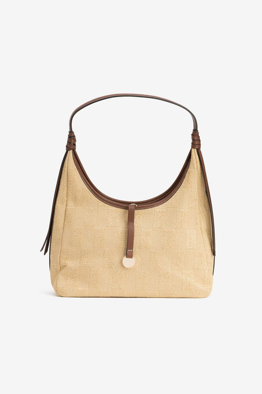 Bolso Corte Estructurado Beige