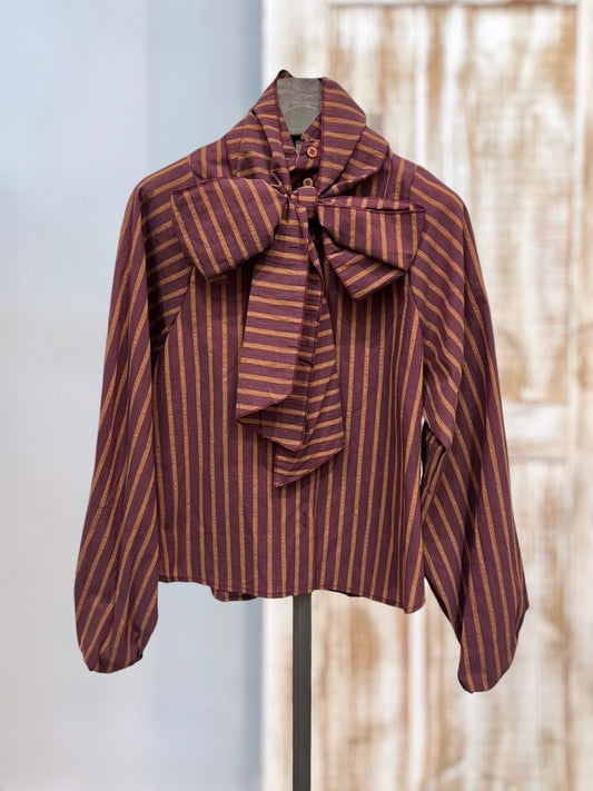 Camisa Lazo Maxi Morado