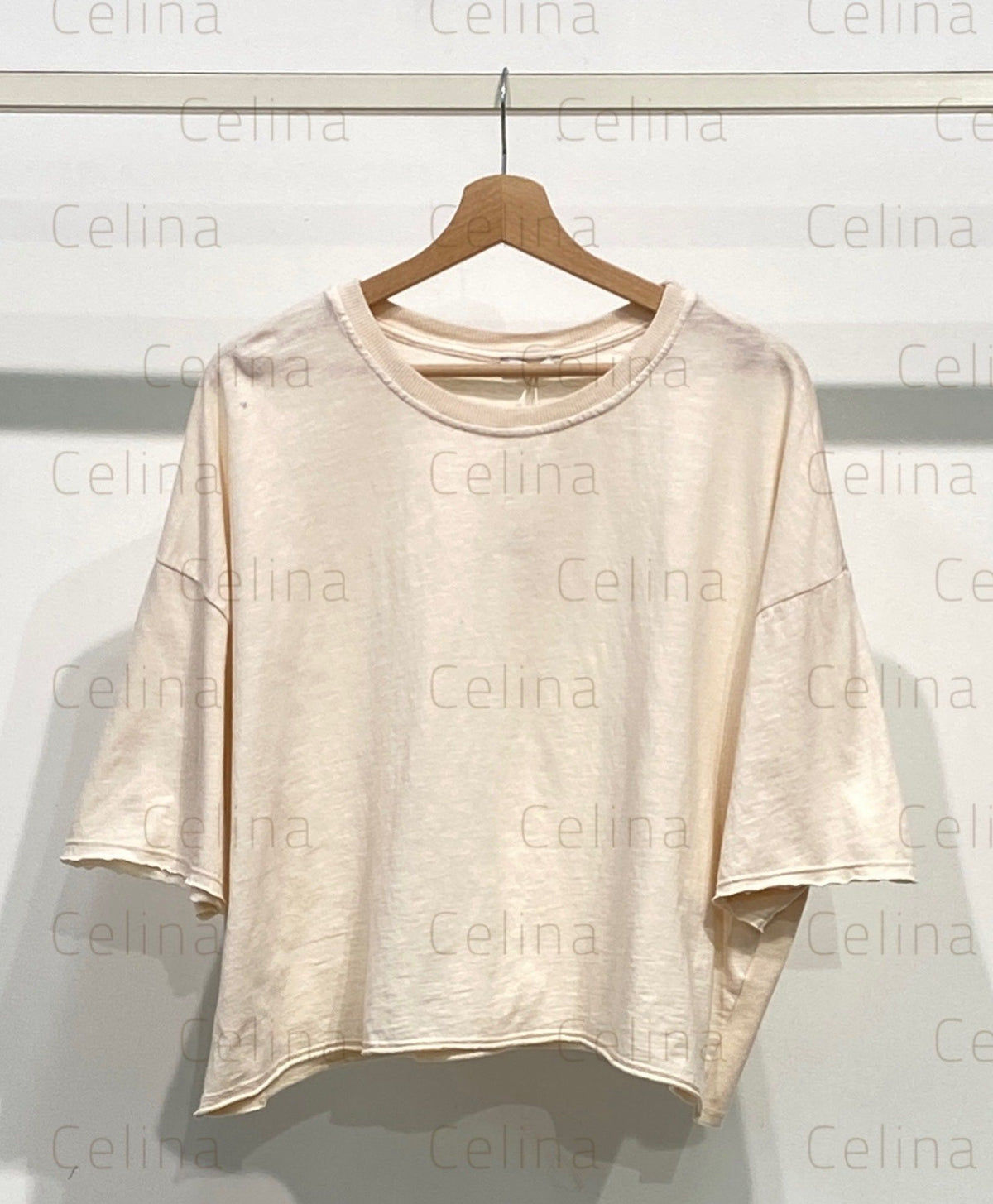Camiseta Básica 100% Algodón Blanca