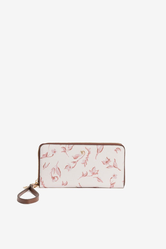 Cartera Grande Flores Rosas
