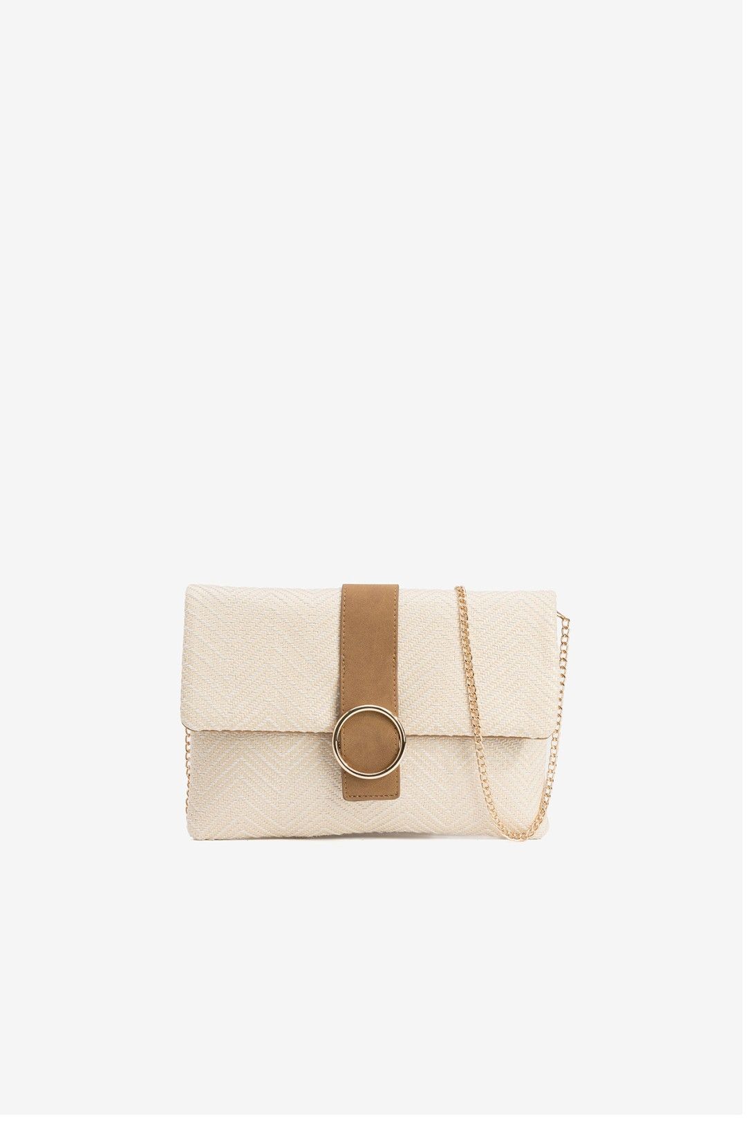 Cartera Rígida Beige