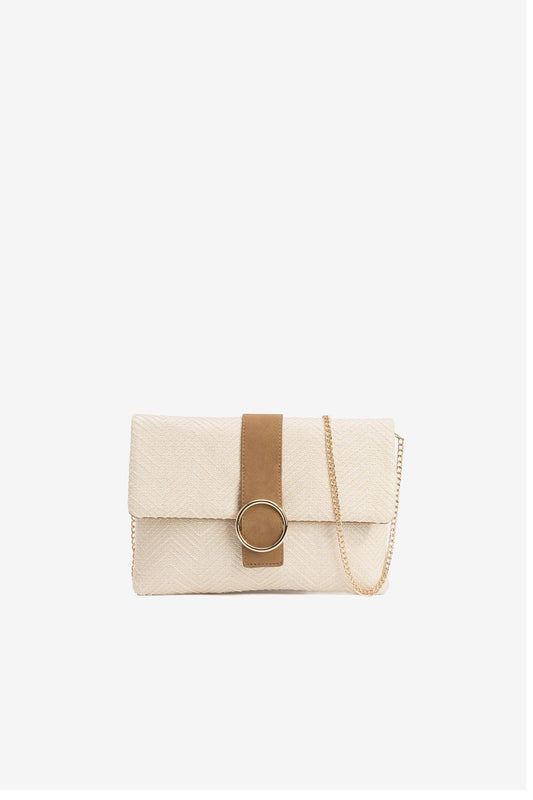 Cartera Rígida Beige