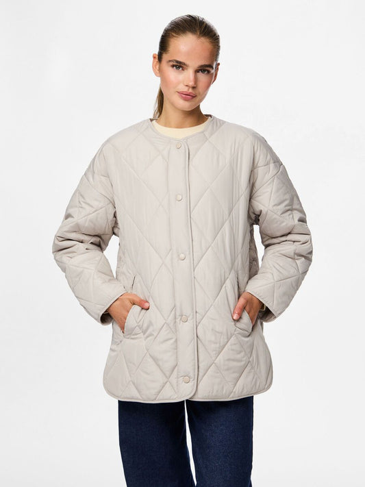 Cazadora Acolchada Beige
