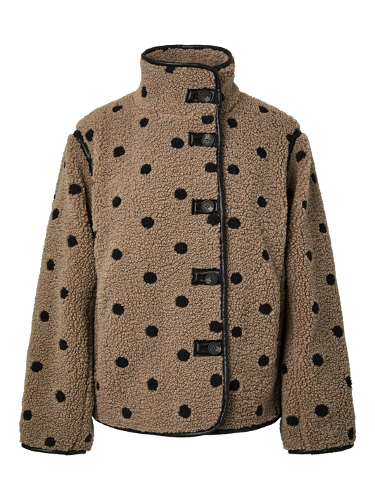 Chaqueta Borreguito Teddy Lunares