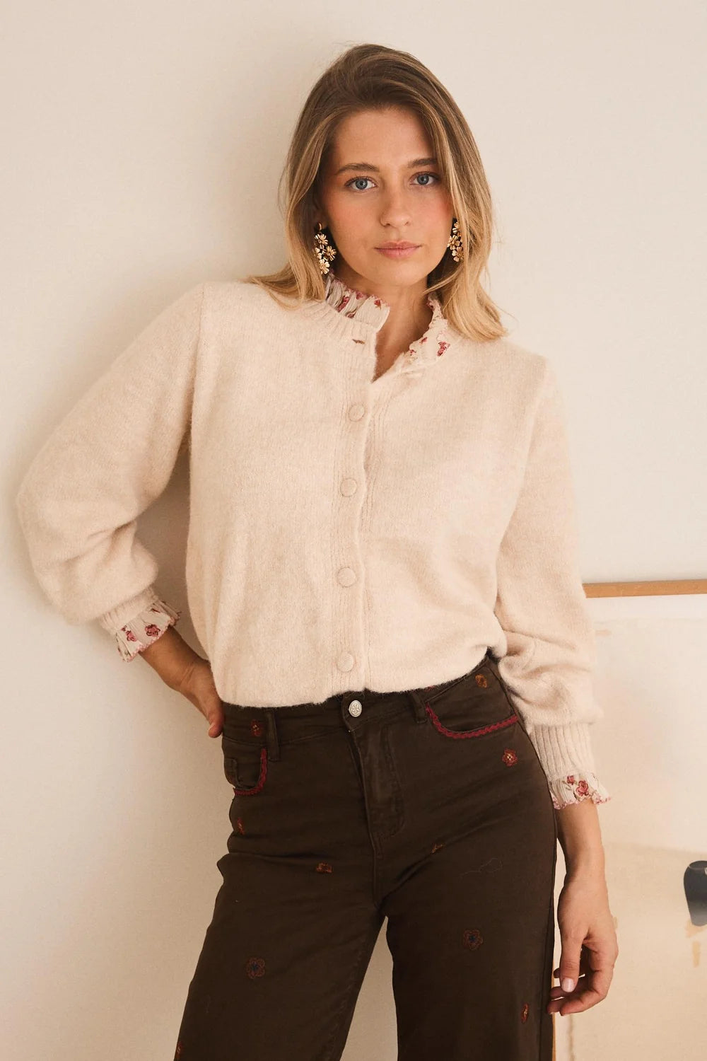 Chaqueta Cuello Berlina