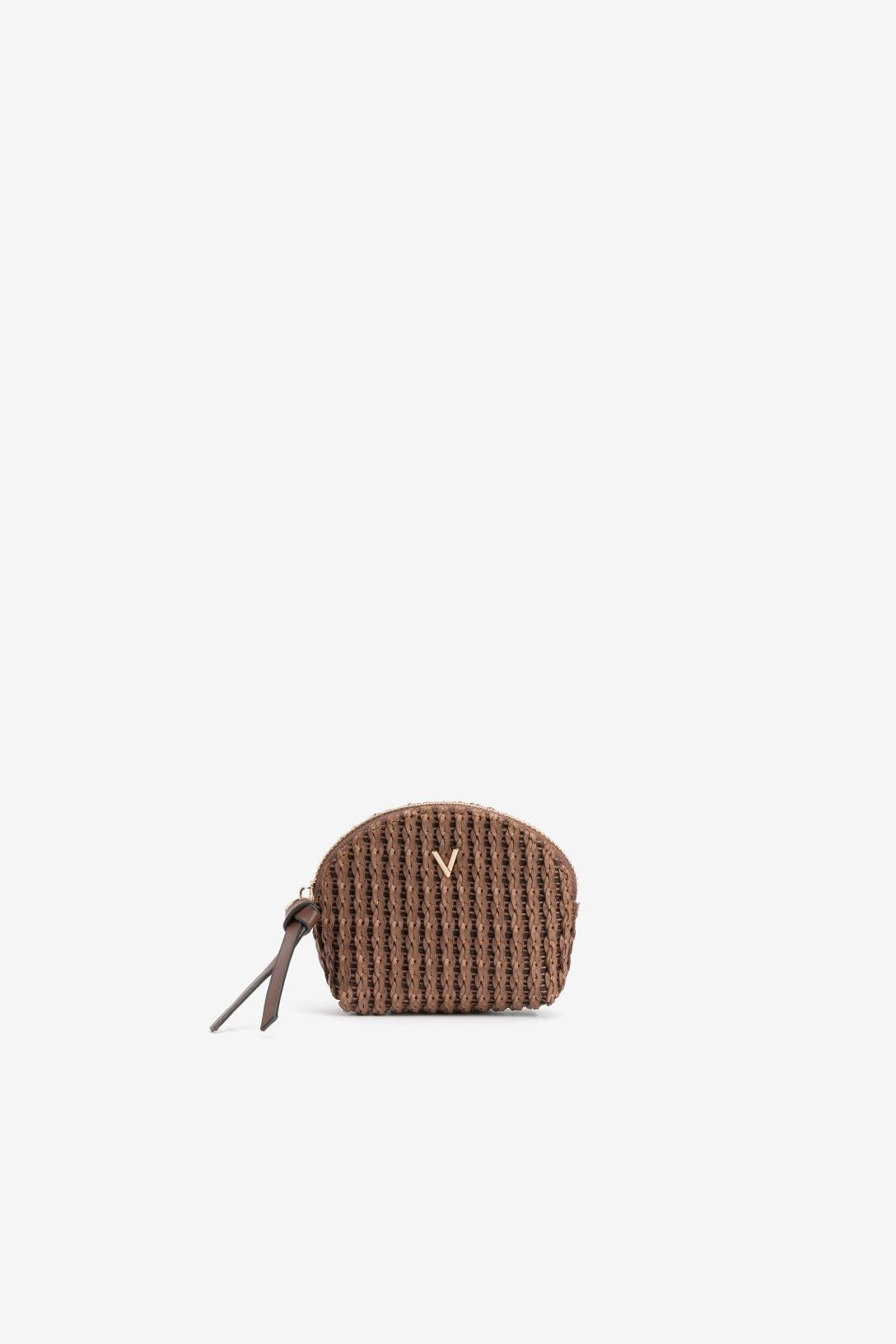 Mini Monedero Rafia Chocolate