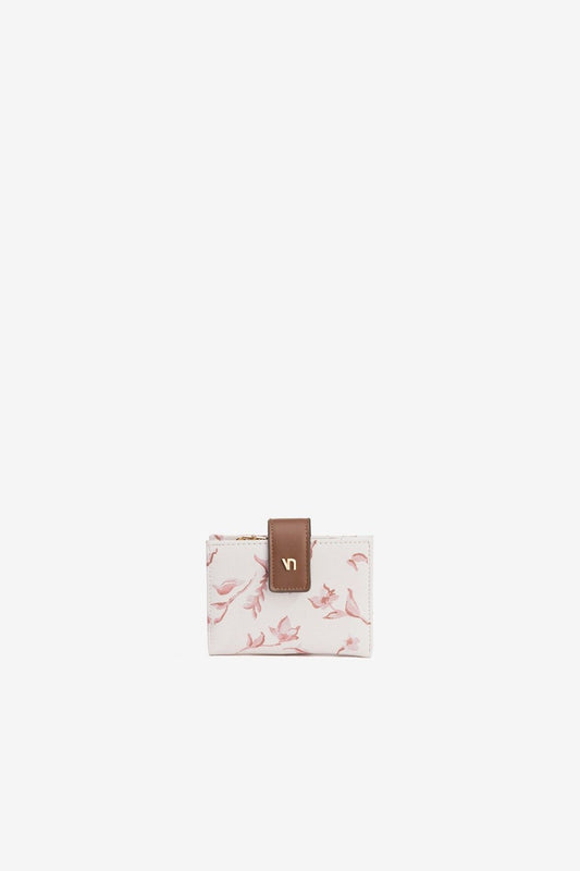 Monedero Flores Rosas