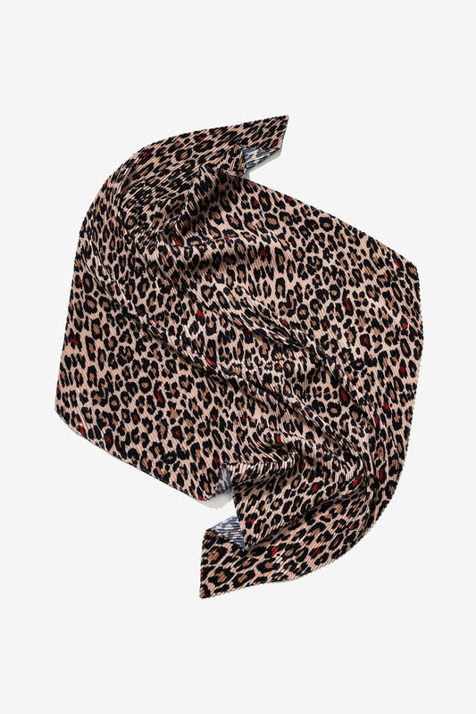 Pañuelo Mini Plisado Animal Print