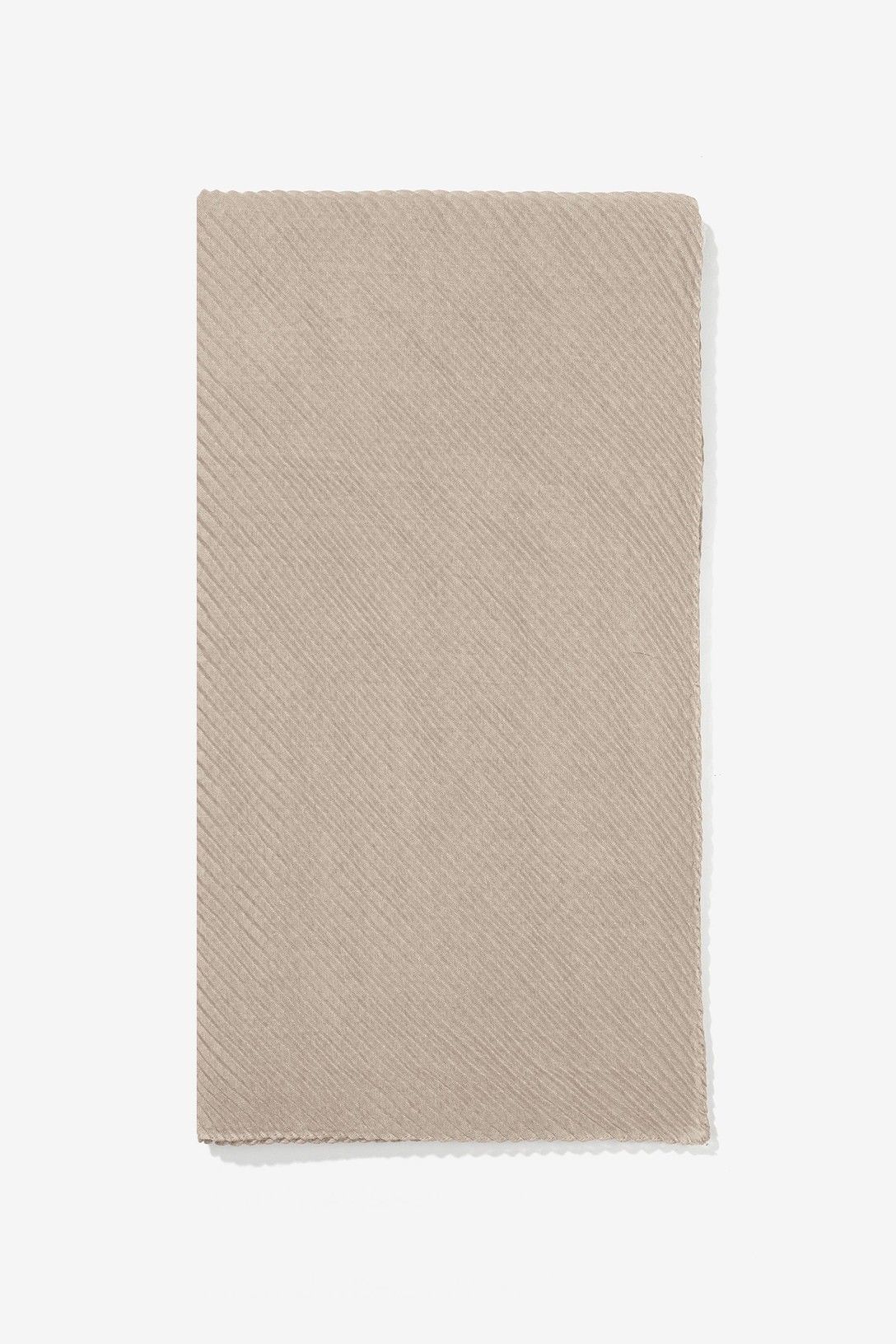 Pañuelo Plisado Crudo