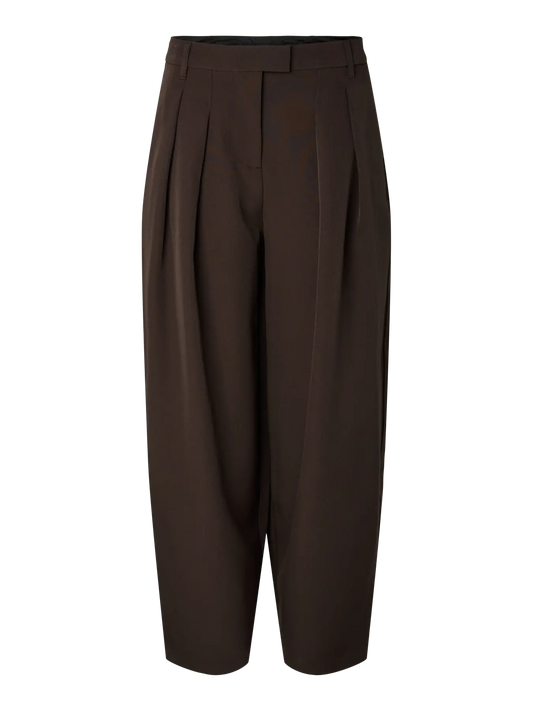 Pantalón Olivia Barrel Marrón NOOS