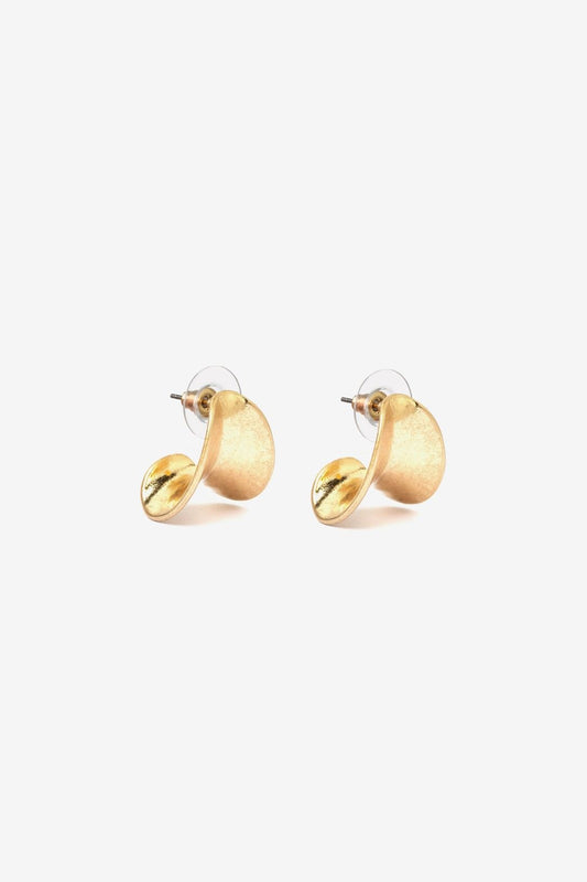 Pendientes Oro Forma Ovalada