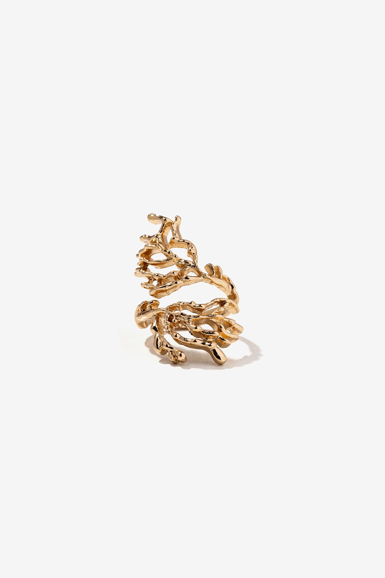Anillo Coral Oro