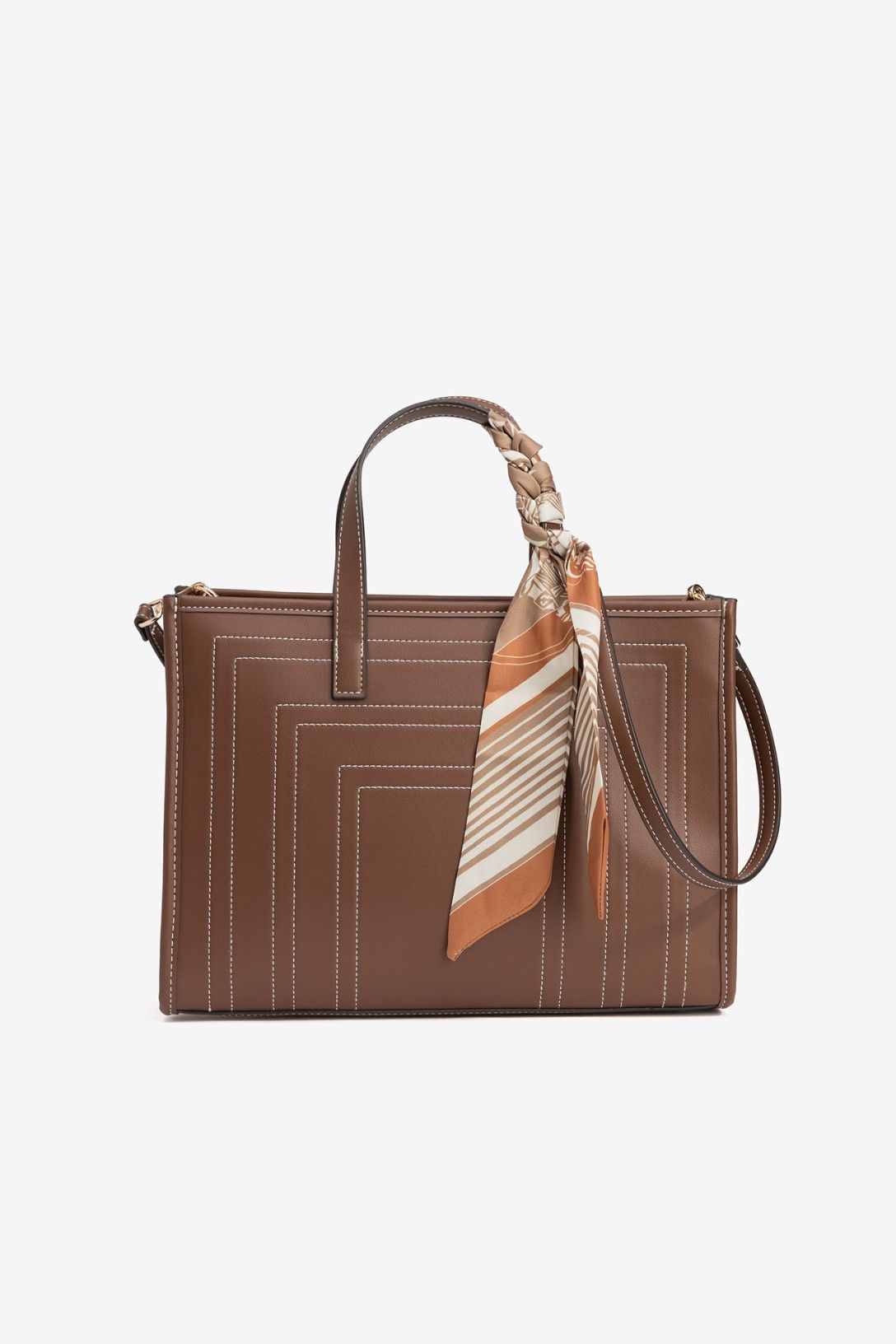 Bolso City Pañuelo Marrón