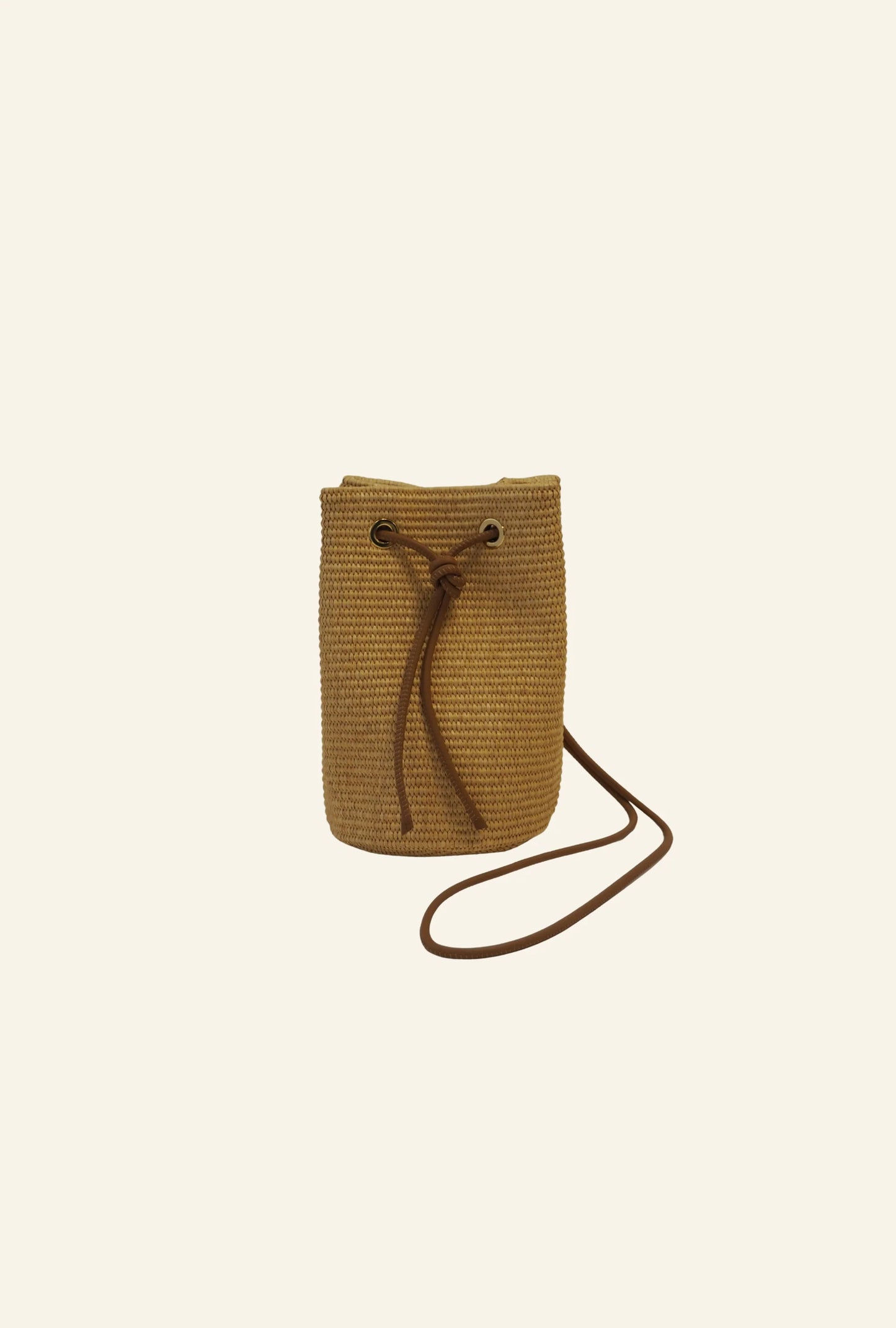 Bolso Lisa Rafia Camel