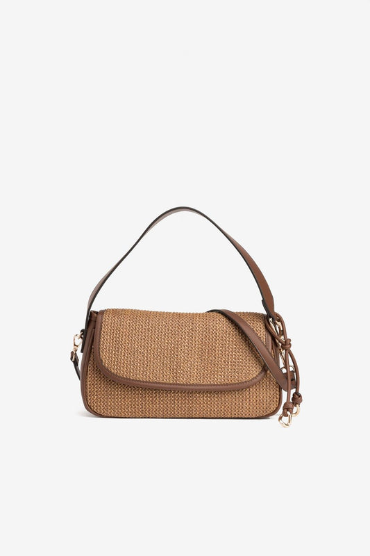 Bolso Minimalista Rafia