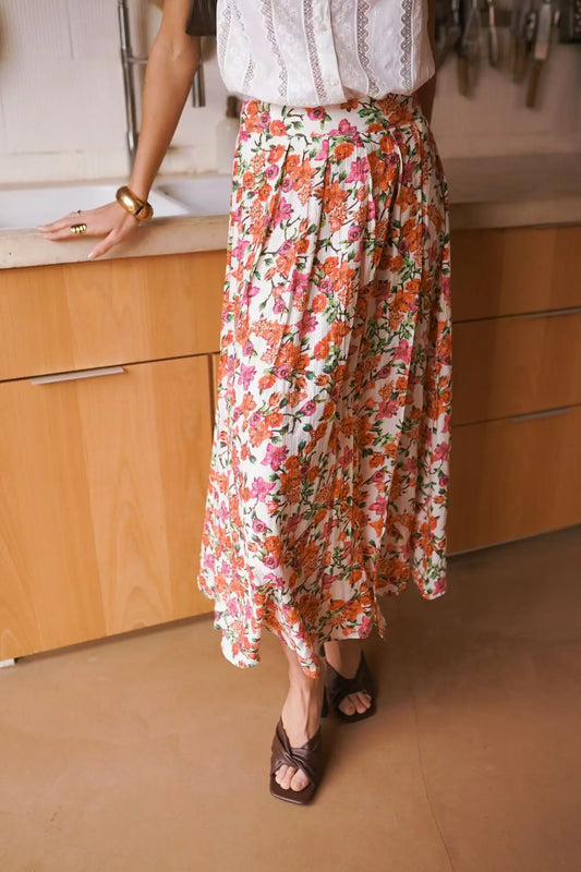 Falda Floral Romántica