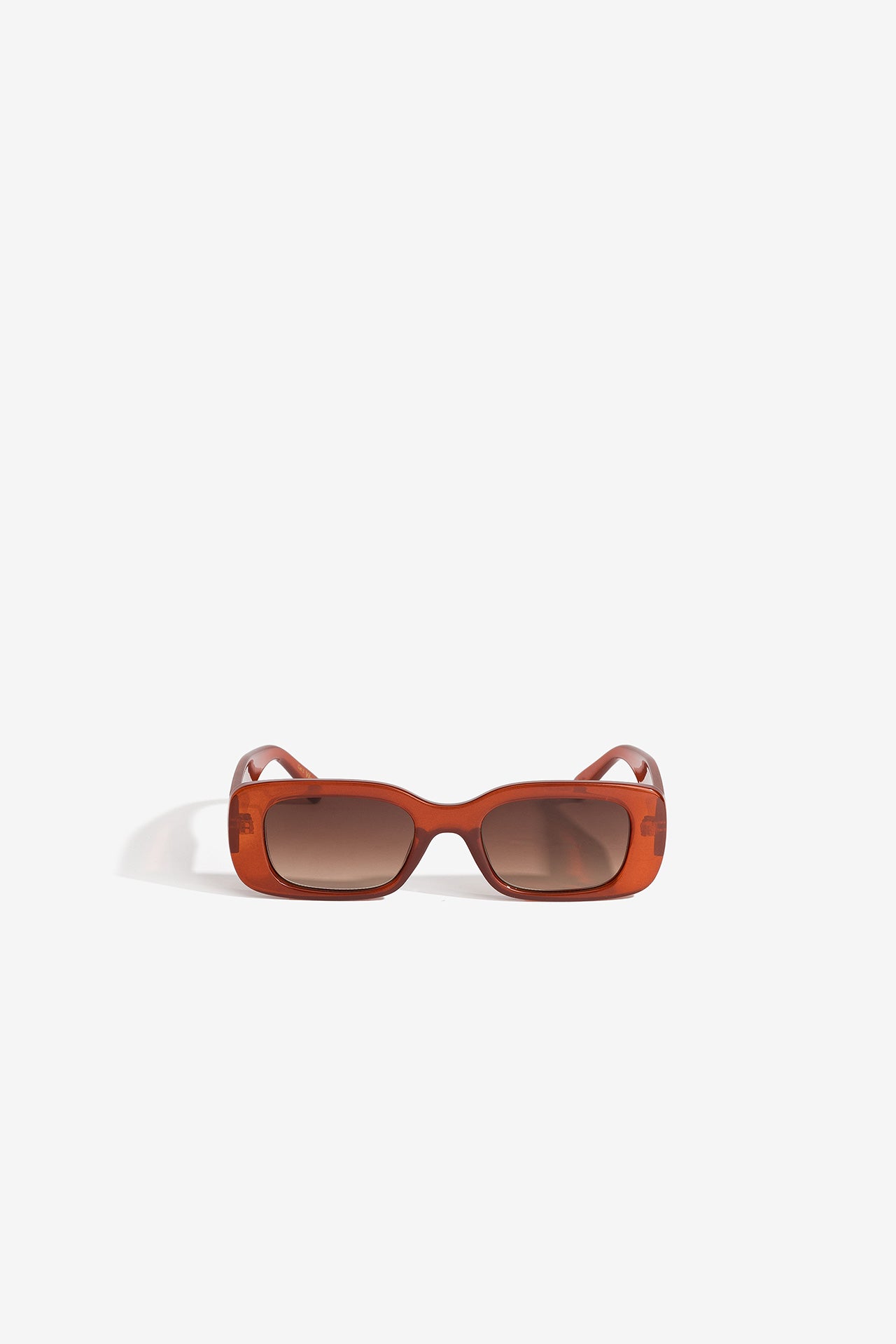 Gafas de Sol Cuadrada Marrón