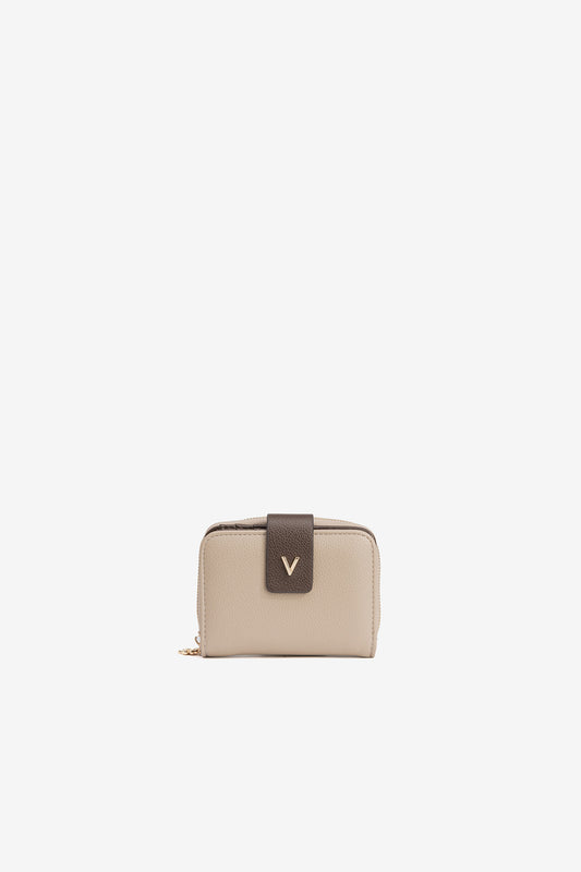 Monedero Multicolor Beige