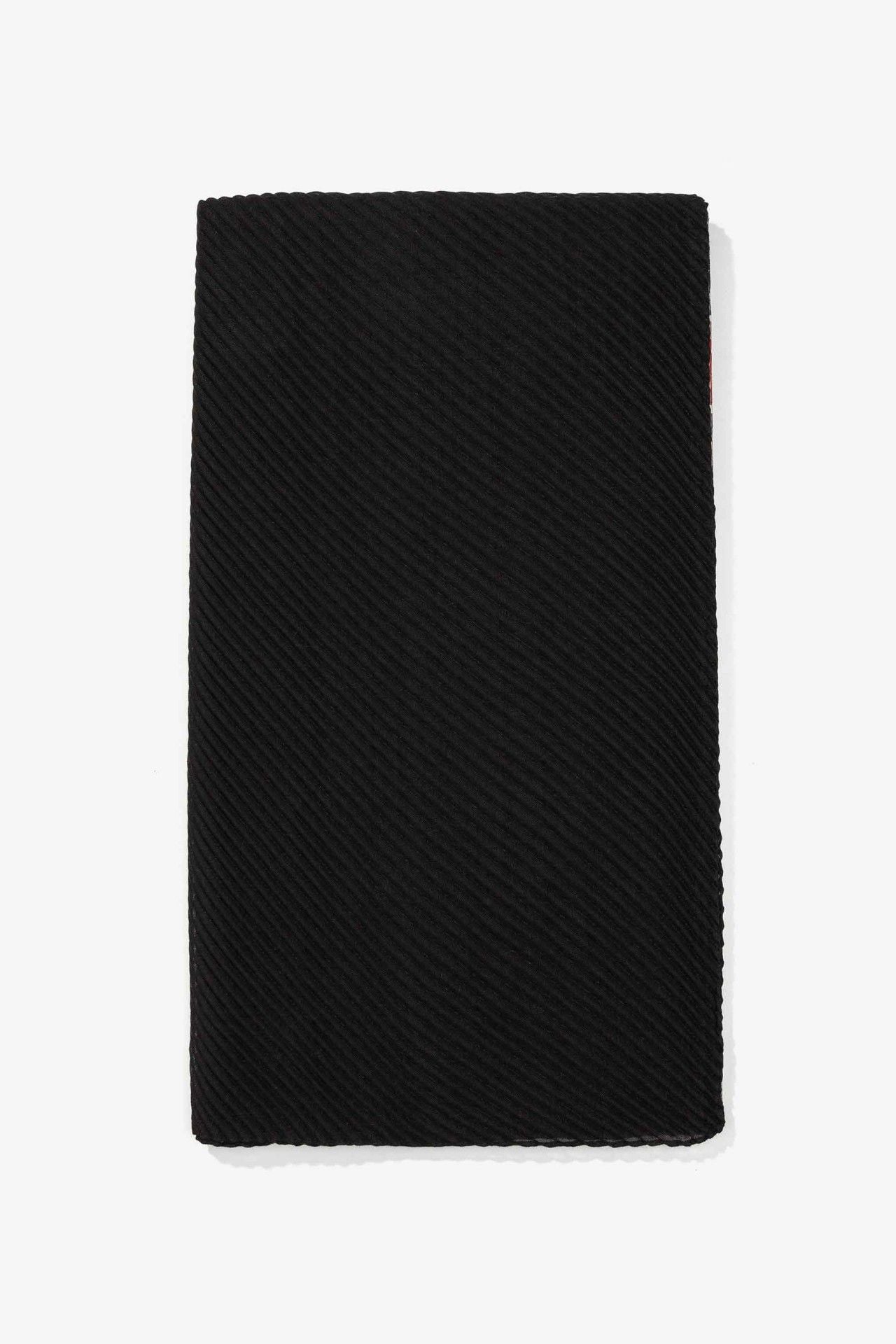 Pañuelo Plisado Negro