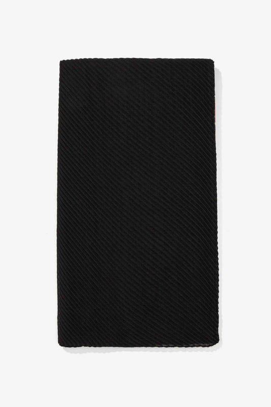 Pañuelo Plisado Negro