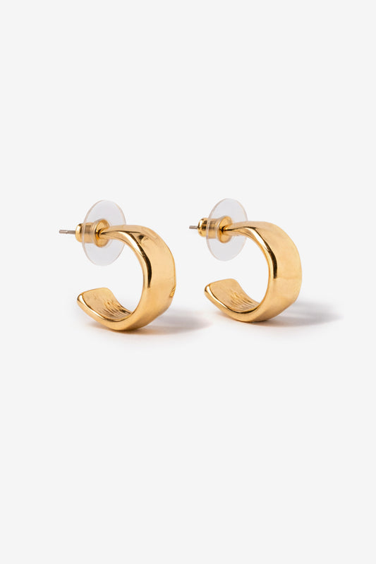 Pendientes Aro Ancho Oro