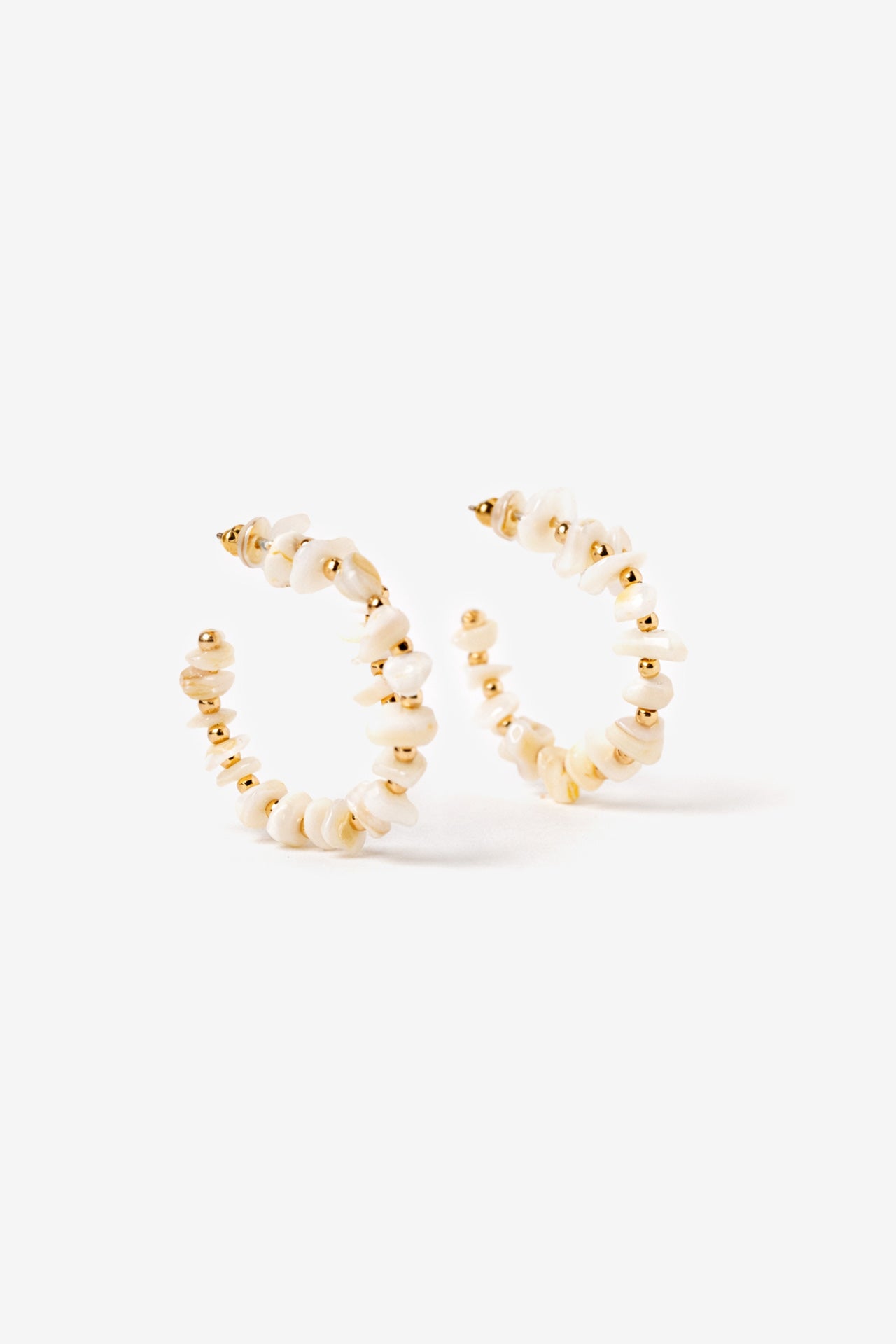 Pendientes Hueso Aro