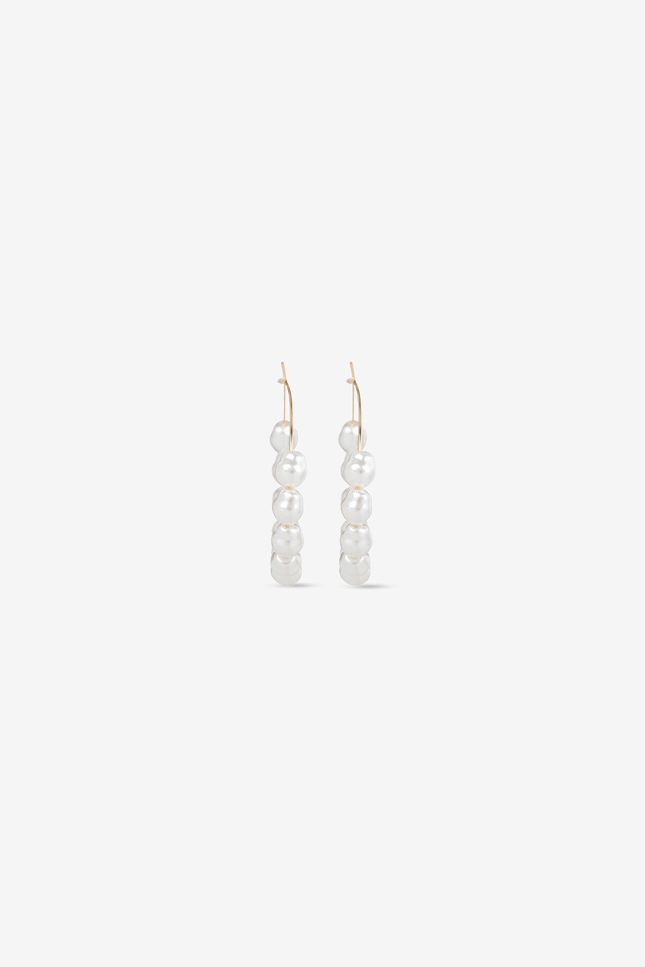 Pendientes Aro Perlas
