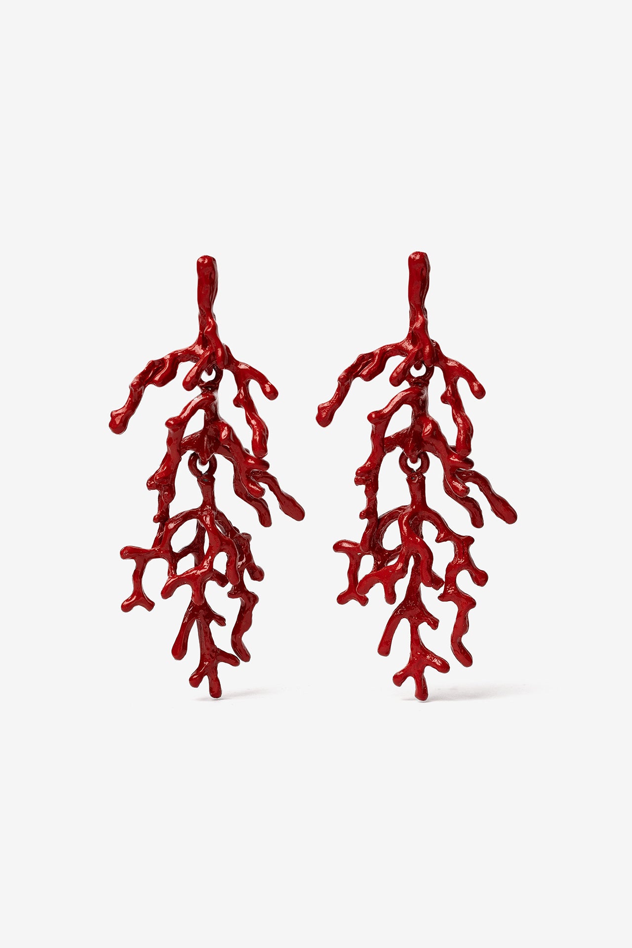 Pendientes Coral Largos