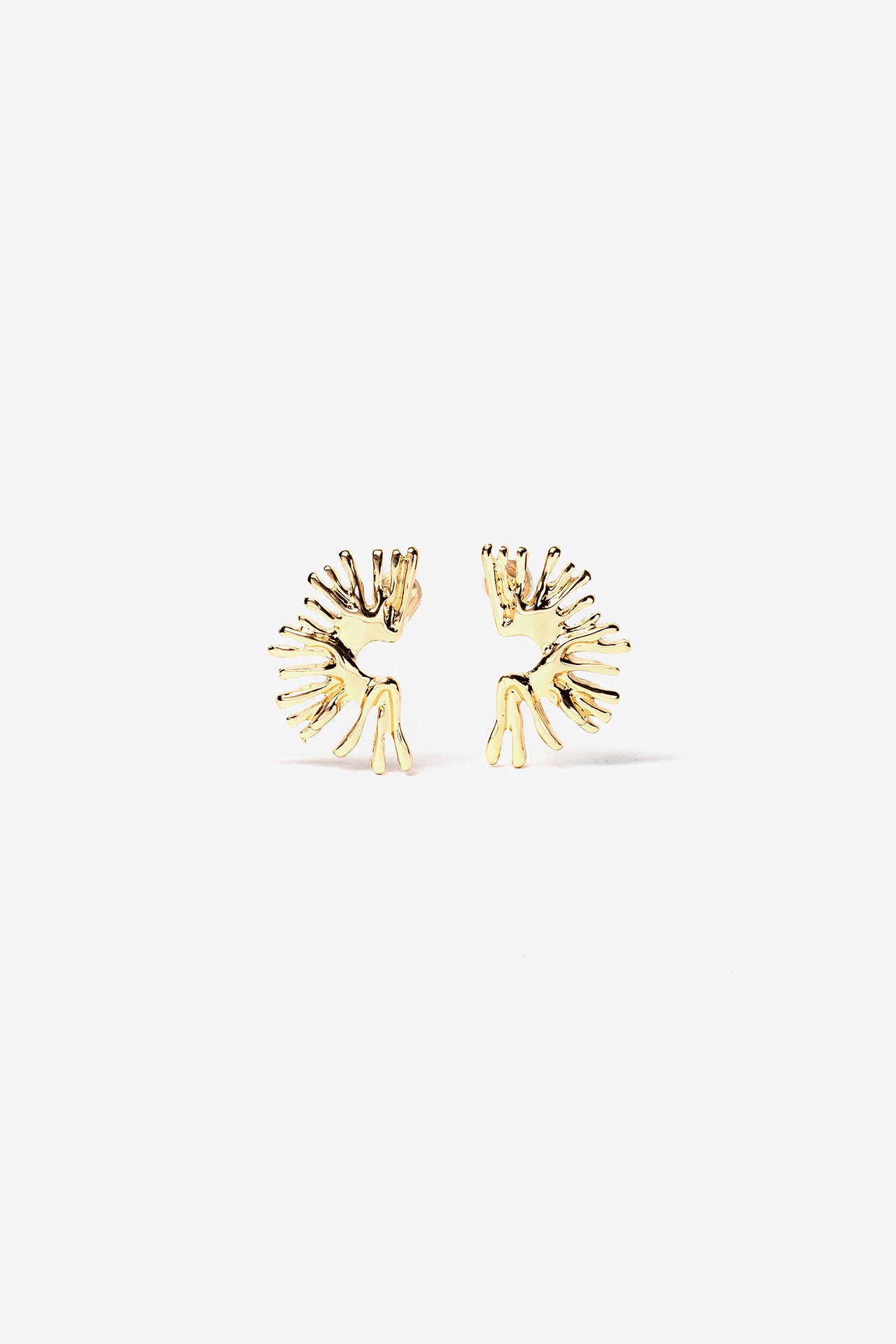 Pendientes Coral Oro