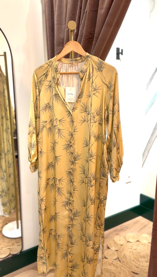 Vestido Bambú Amarillo