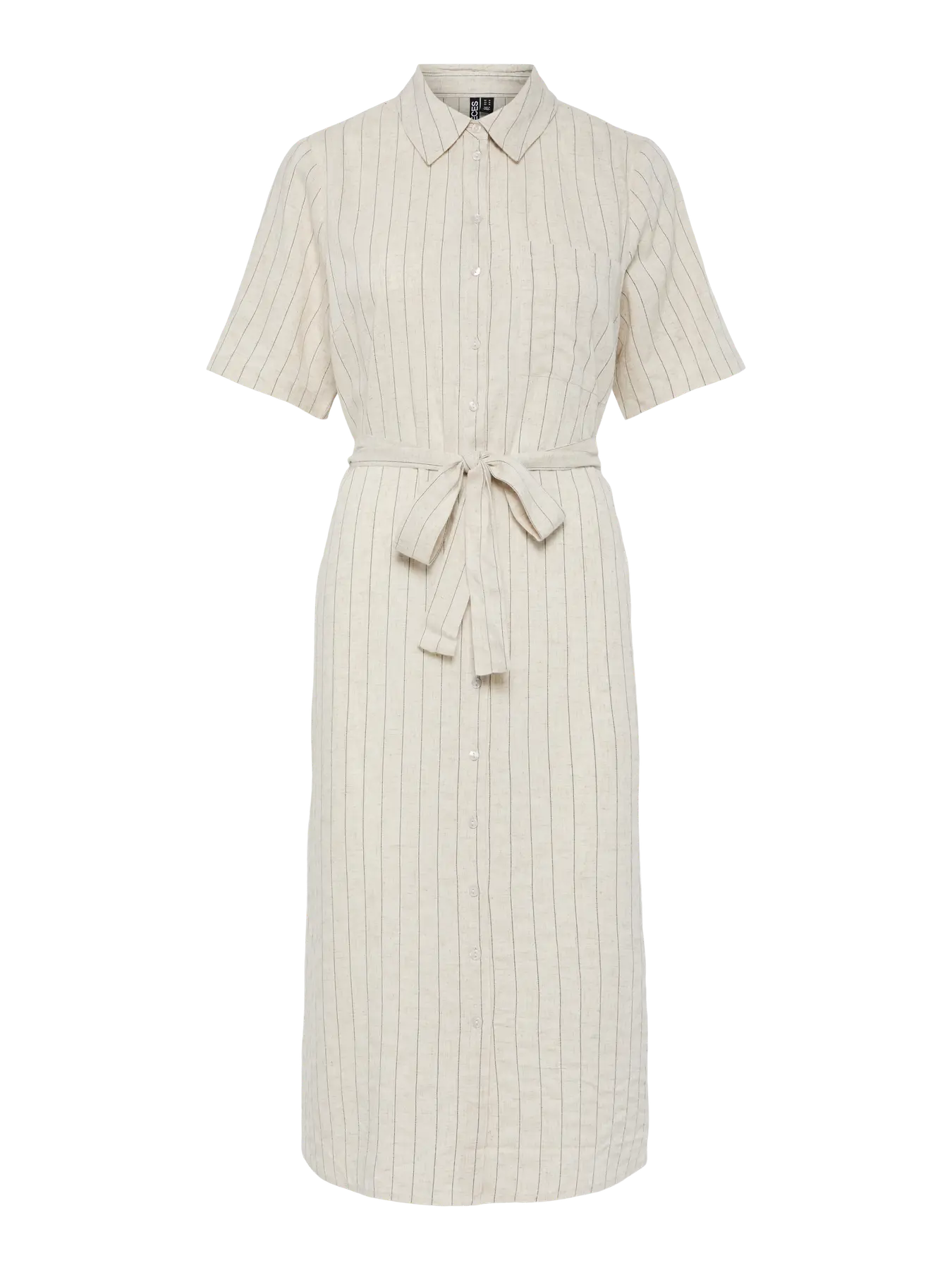 Vestido Crudo Rayas NOOS