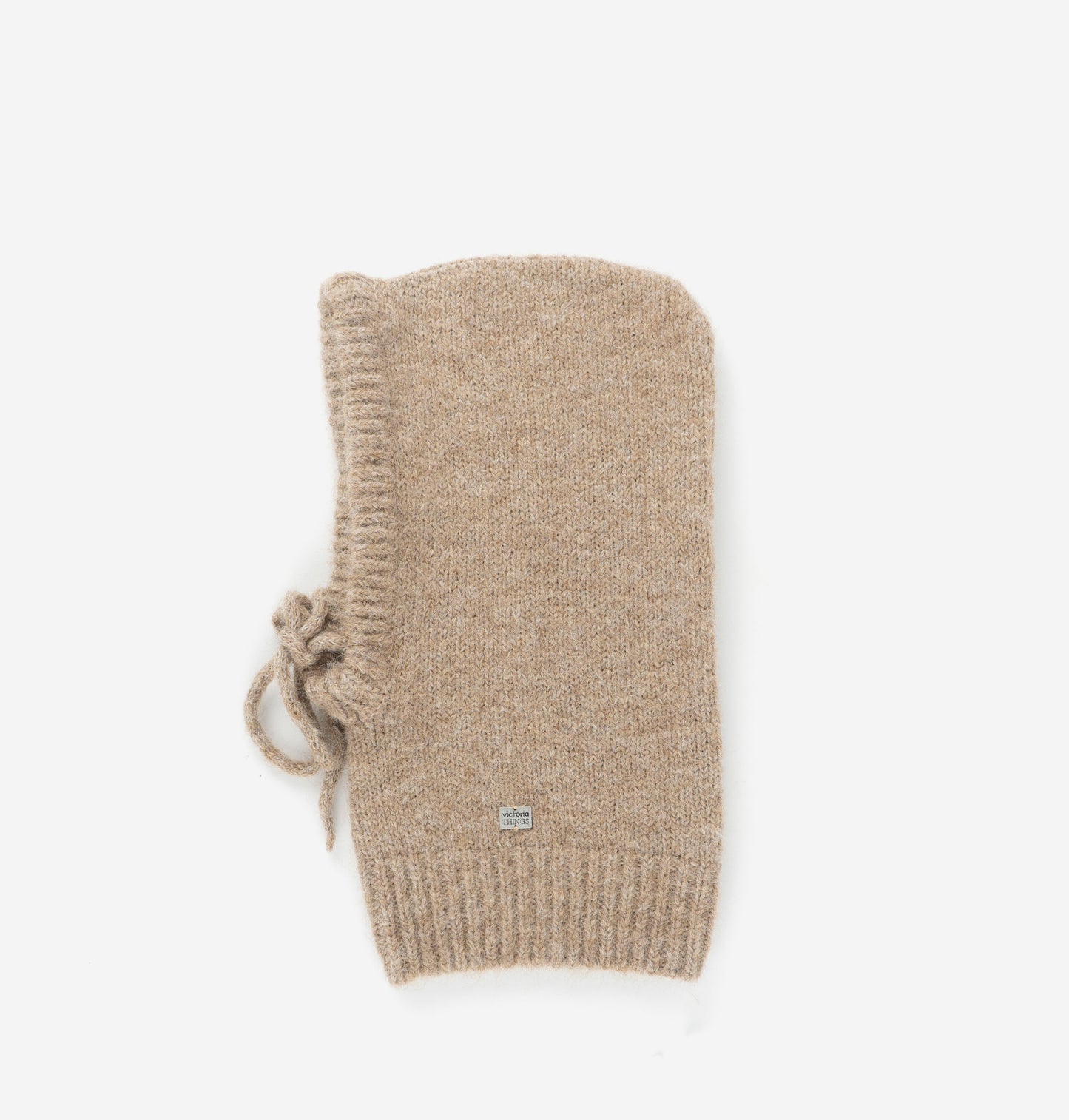 Balaclava Punto Beige