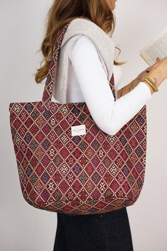 Bolsa Grande Cremallera Chic