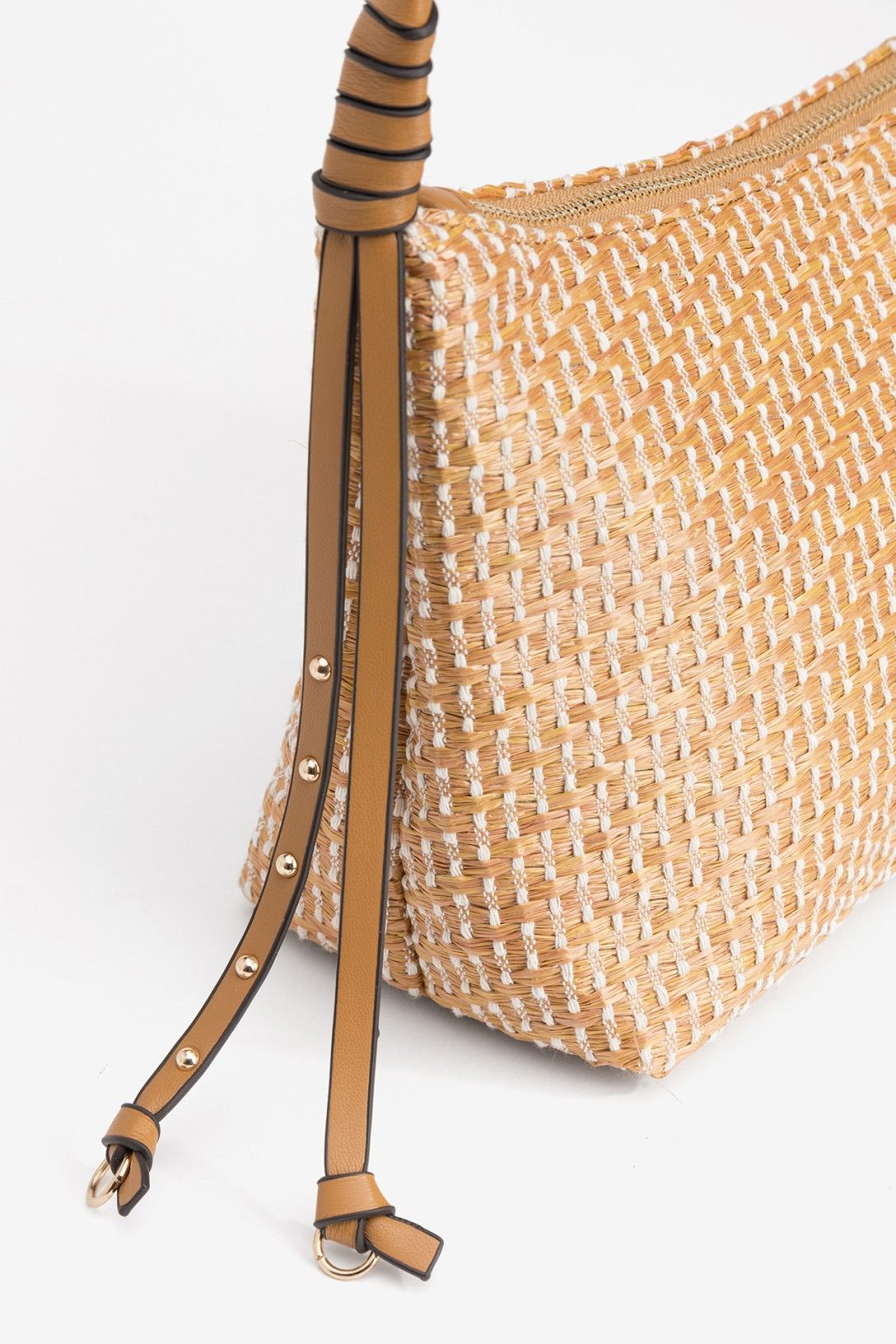 Bolso Amarillo Trenzado