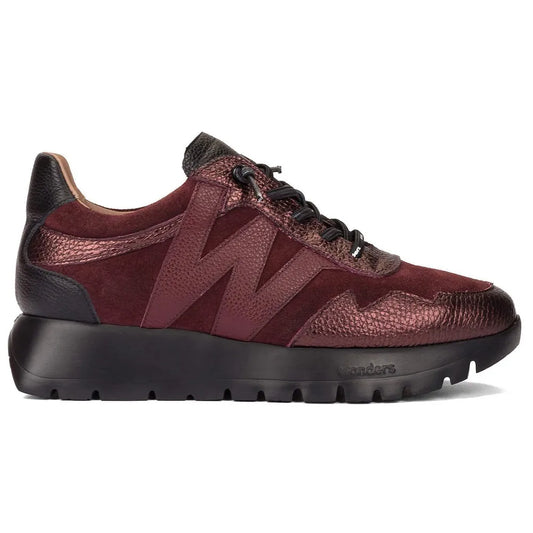 Deportivas Wonders Cobre/Vino