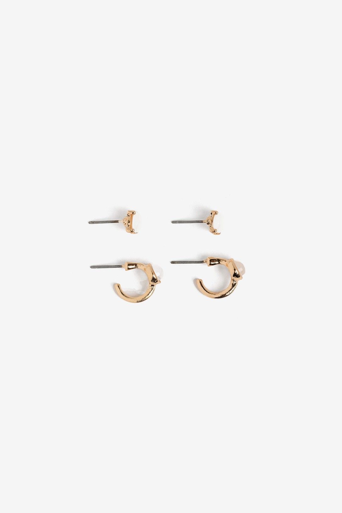 Pendientes Conjunto Perla Aro