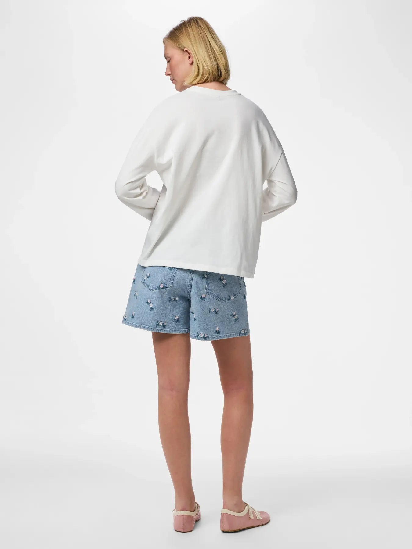 Shorts Denim Flores NOOS