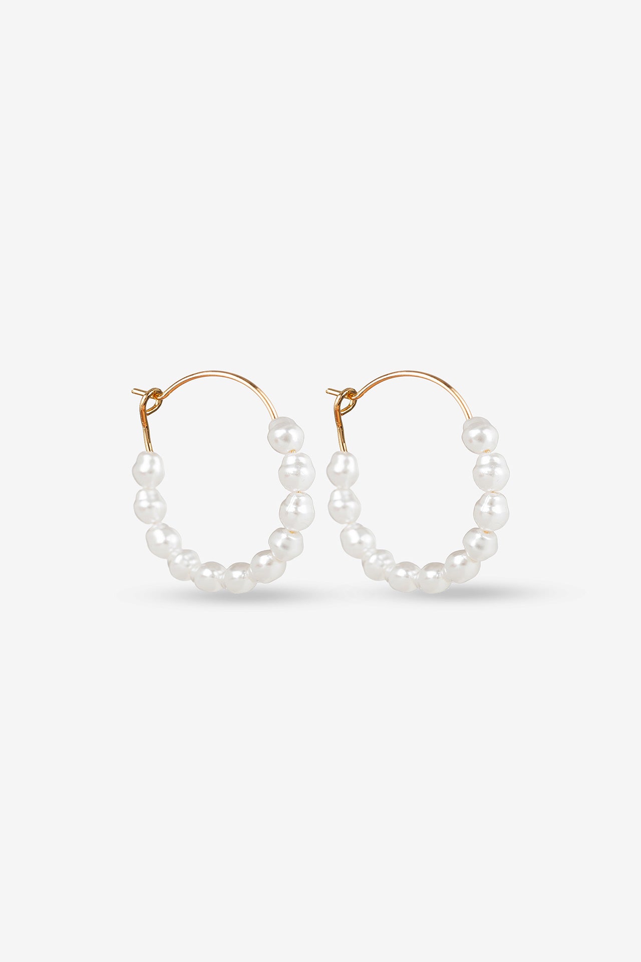 Pendientes Aro Perlas