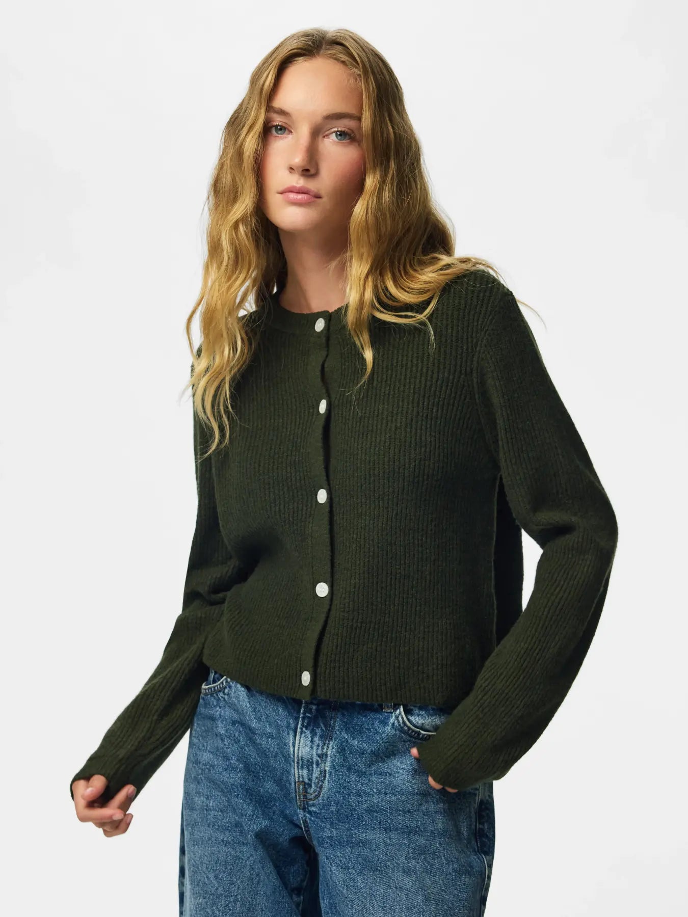 Cardigan Punto NOOS Verde