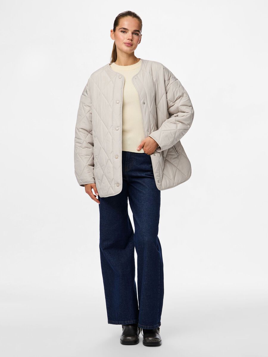Cazadora Acolchada Beige