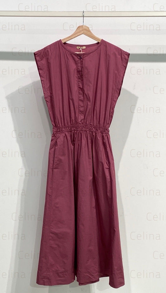 Vestido Algodón Rosa Celina