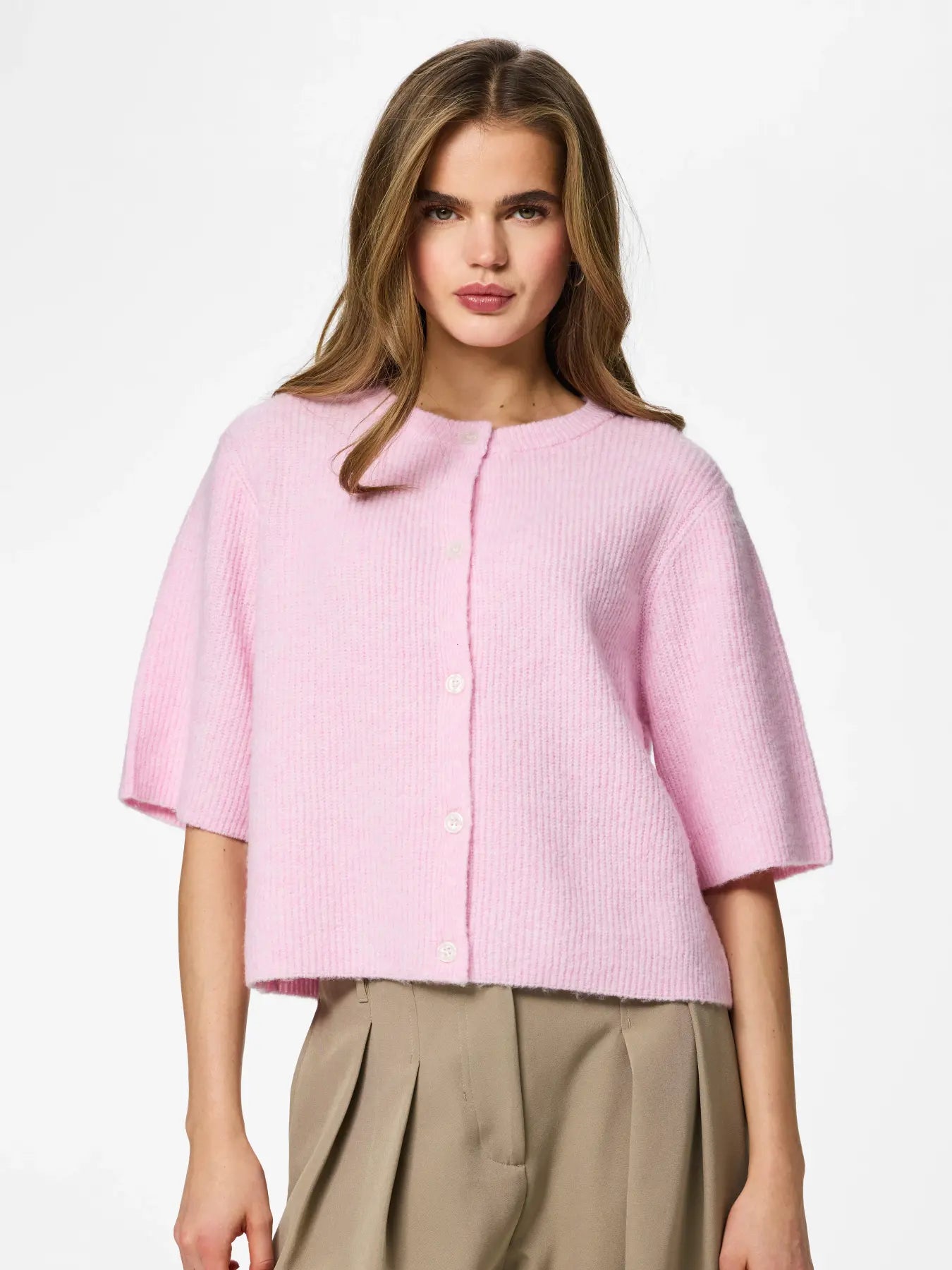 Cardigan Punto Rosa NOOS