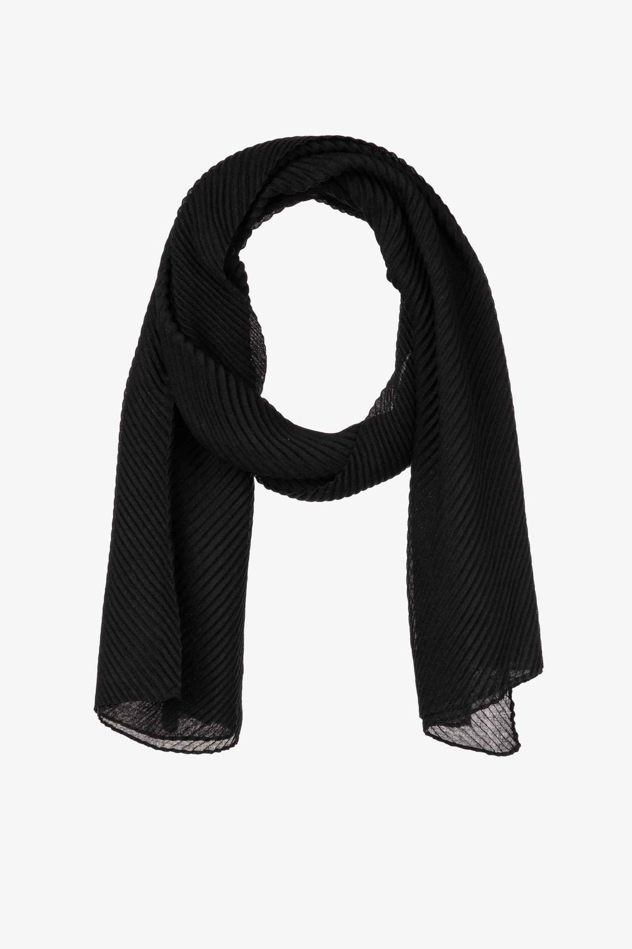 Pañuelo Plisado Negro
