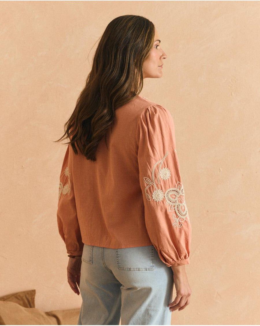 Camisa Bordados Flavia