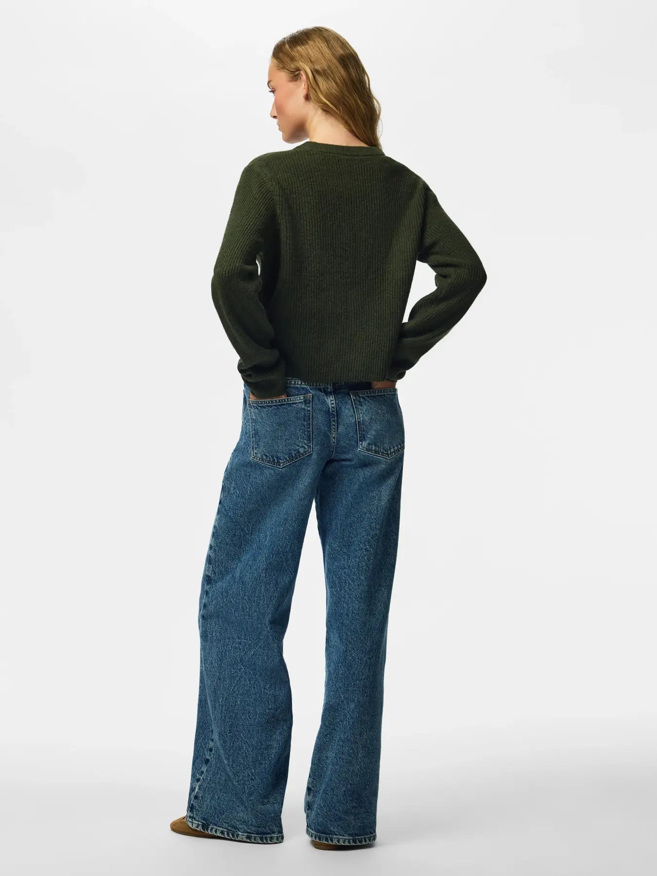 Cardigan Punto NOOS Verde