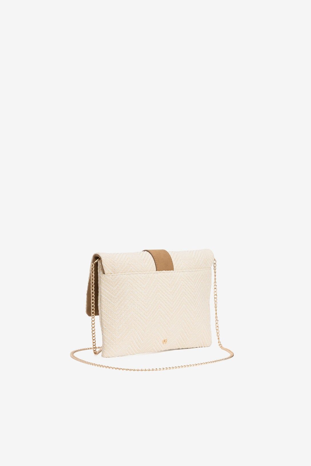 Cartera Rígida Beige