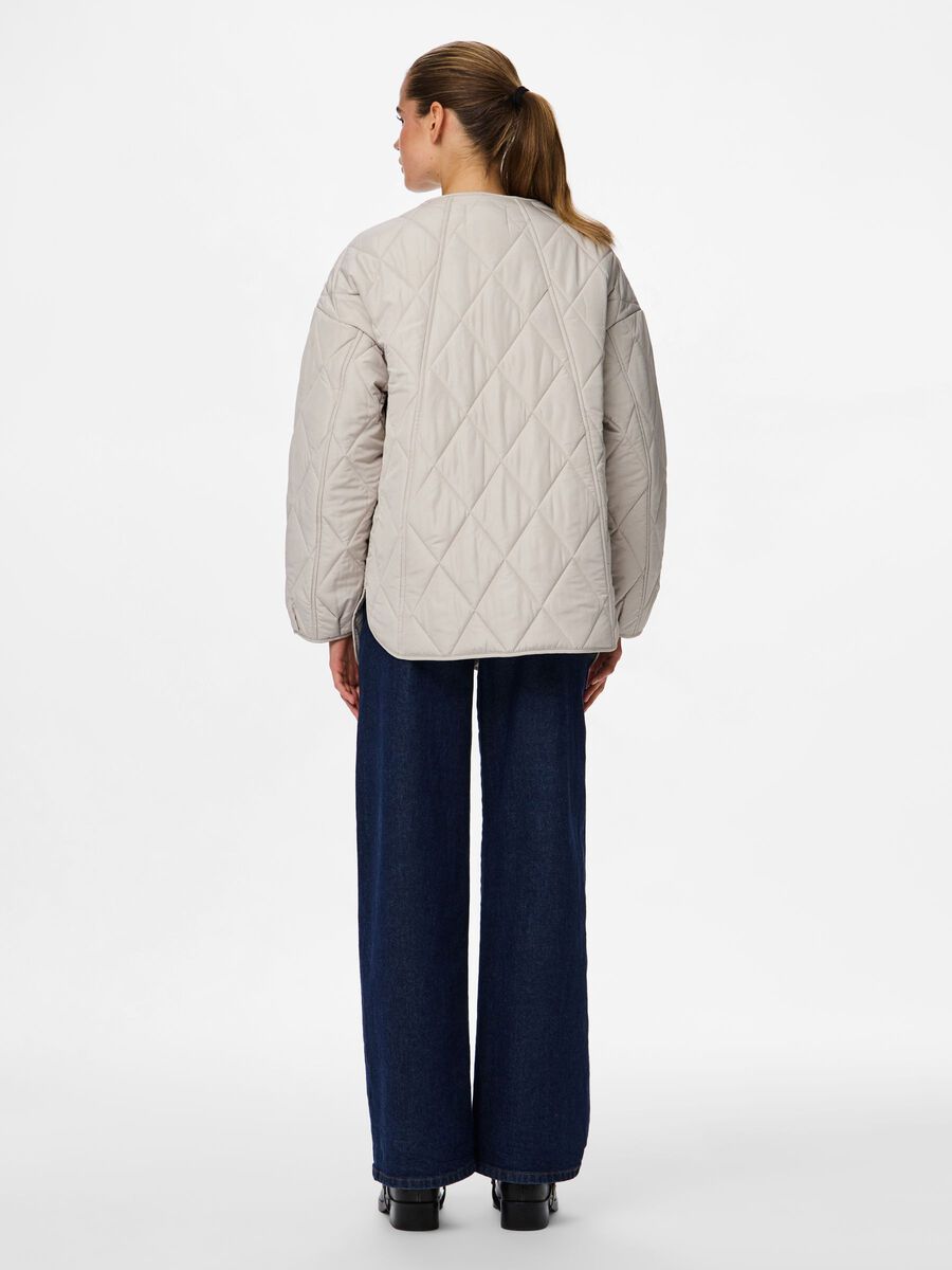 Cazadora Acolchada Beige